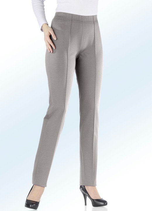 Hosen in Schlupfform - Jerseyhose in 9 Farben, in Größe 019 bis 245, in Farbe SCHWARZ Ansicht 10