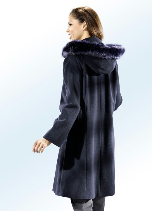 - Mantel mit Raglanärmeln, in Größe 038 bis 056, in Farbe MARINE Ansicht 2