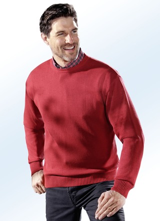 Pullover mit rundem Halsausschnitt