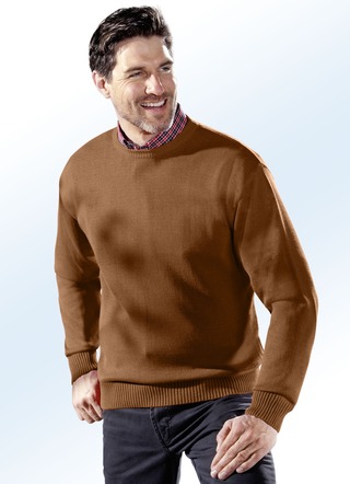 Pullover mit rundem Halsausschnitt