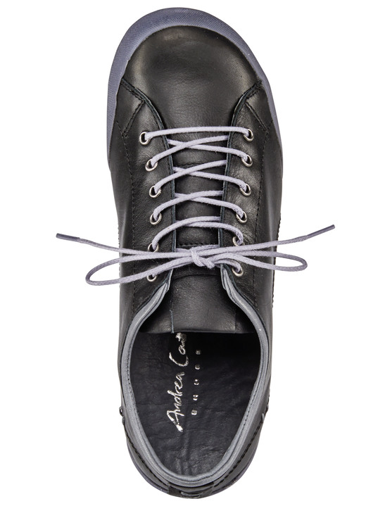 Slipper & Schnürschuhe - Andrea Conti, klassische Damen-Schnürschuhe, mit herausnehmbarem Lederfußbett, in Größe 036 bis 042, in Farbe KIESEL Ansicht 6