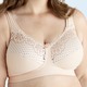 Soft-BH - Swegmark of Sweden-BH mit elastischer Spitze – Farbe PUDER – Ansicht 2 Soft-BH - Swegmark of Sweden-BH mit elastischer Spitze, in Größe 075 bis 100, in Cup C, in Farbe WEISS – Farbe PUDER – Ansicht 2