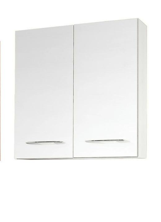Badezimmermöbel - Badmöbel-Programm, auch hängend montierbar Ansicht 17 Badezimmermöbel - Badmöbel-Programm, auch hängend montierbar, in Farbe WEISS, in Ausführung Hängeschrank, 1-türig Ansicht 17