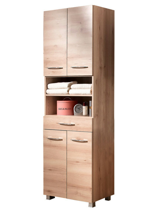 Badezimmermöbel - Badmöbel-Programm, auch hängend montierbar Ansicht 7 Badezimmermöbel - Badmöbel-Programm, auch hängend montierbar, in Farbe WEISS, in Ausführung Hängeschrank, 1-türig Ansicht 7