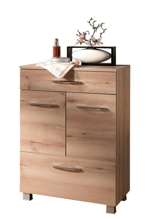 Badezimmermöbel - Badmöbel-Programm, auch hängend montierbar Ansicht 6 Badezimmermöbel - Badmöbel-Programm, auch hängend montierbar, in Farbe WEISS, in Ausführung Hängeschrank, 1-türig Ansicht 6