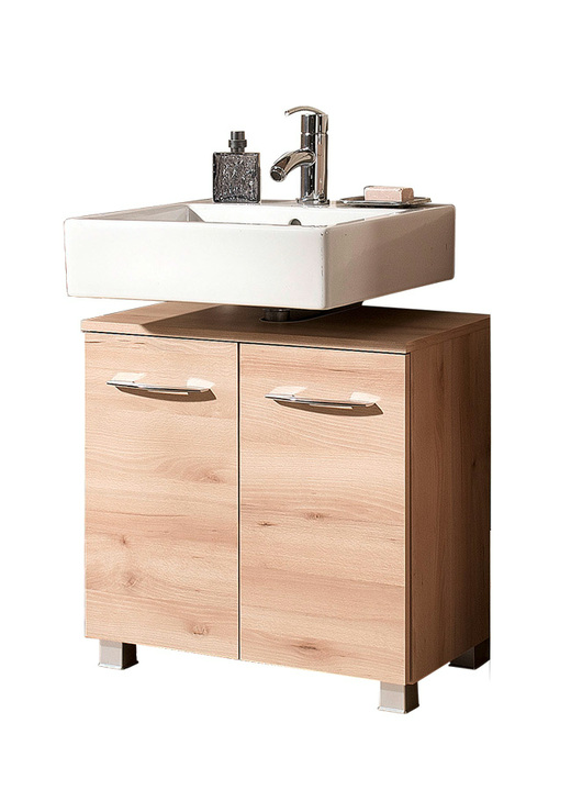 Badezimmermöbel - Badmöbel-Programm, auch hängend montierbar Ansicht 10 Badezimmermöbel - Badmöbel-Programm, auch hängend montierbar, in Farbe WEISS, in Ausführung Hängeschrank, 1-türig Ansicht 10