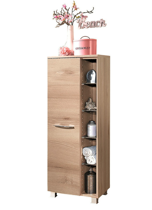 Badezimmermöbel - Badmöbel-Programm, auch hängend montierbar Ansicht 23 Badezimmermöbel - Badmöbel-Programm, auch hängend montierbar, in Farbe WEISS, in Ausführung Hängeschrank, 1-türig Ansicht 23