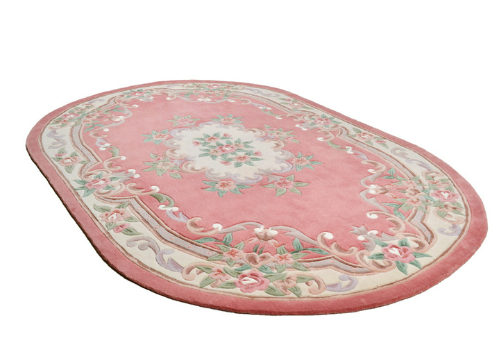 Klassisch - Handgetuftete Brücken und Teppiche Ansicht 10 Klassisch - Handgetuftete Brücken und Teppiche, in Größe 111 (Brücke, 60x 90 cm) bis 325 (Bettumrandung, 3-teilig), in Farbe BLAU Ansicht 10