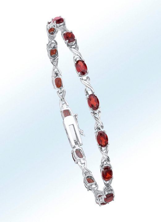 Granat Armband Silber Granat Armband Silber