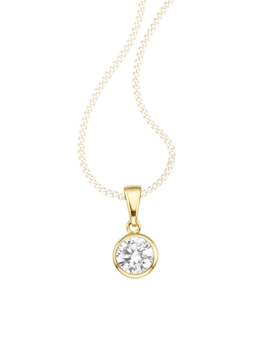 Schmuck & Uhren - Anhänger mit synth. Zirkonia, in Farbe  Ansicht 2