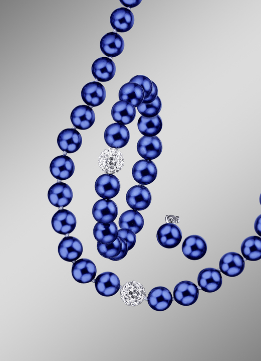 Schmucksets - Schmuckset 3-Teilig, in Farbe ROYALBLAU Ansicht 1