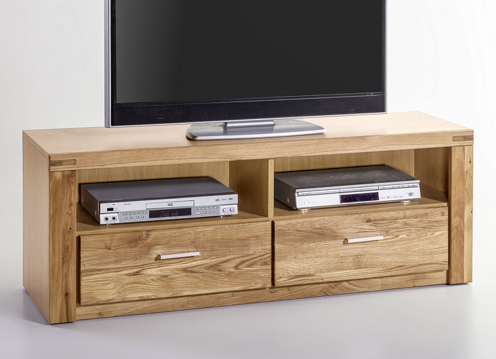 Vitrinen - Möbelprogramm mit Massivholzfronten, in Farbe KERNBUCHE, in Ausführung Wandboard Ansicht 7