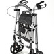 Rollatoren & Rollstühle - Rollator – Farbe SILBER – Ansicht 3 Rollatoren & Rollstühle - Rollator, in Farbe SILBER – Farbe SILBER – Ansicht 3