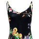 Strandkleider - Klaus Modelle Kleid mit Spaghettiträgern und farbbrillantem Druckdessin – Farbe SCHWARZ-BUNT – Ansicht 2 Strandkleider - Klaus Modelle Kleid mit Spaghettiträgern und farbbrillantem Druckdessin, in Größe 036 bis 052, in Farbe SCHWARZ-BUNT – Farbe SCHWARZ-BUNT – Ansicht 2