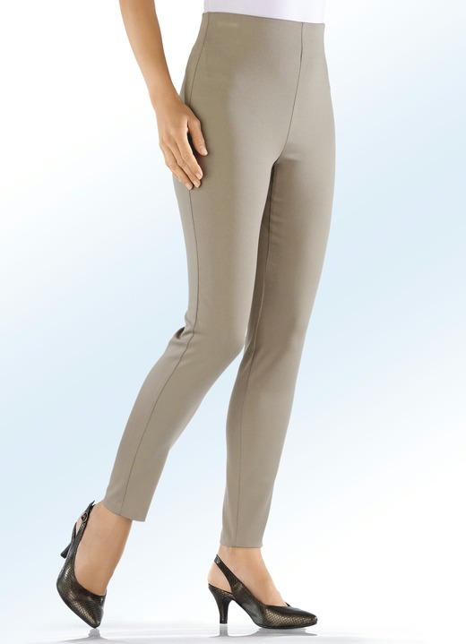 Hosen in Schlupfform - Shapinghose in 9 Farben Hosen in Schlupfform - Shapinghose in 9 Farben, in Größe 017 bis 052, in Farbe TAUPE