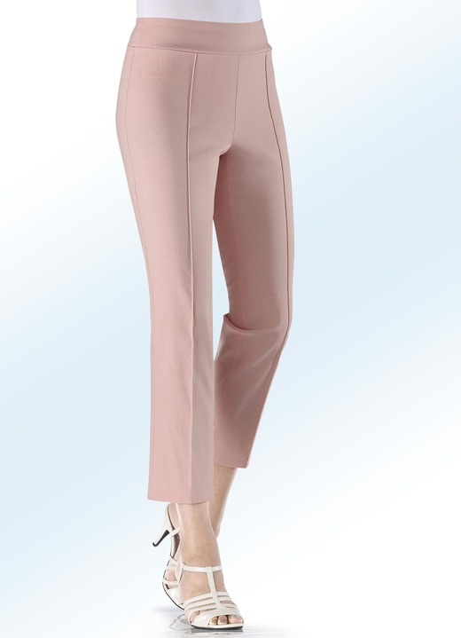 Hosen - Trendgenaue 7/8-Hose Ansicht 4 Hosen - Trendgenaue 7/8-Hose, in Größe 017 bis 052, in Farbe WEISS Ansicht 4