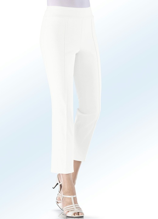 Hosen - Trendgenaue 7/8-Hose, in Größe 017 bis 052, in Farbe WEISS Ansicht 1