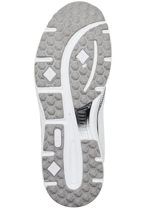 Slipper & Schnürschuhe - Leichte Herren-Slipper, mit herausnehmbarem Fußbett Ansicht 6 Slipper & Schnürschuhe - Leichte Herren-Slipper, mit herausnehmbarem Fußbett, in Größe 040 bis 046, in Farbe SCHWARZ-WEISS Ansicht 6