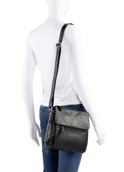 Taschen - Laurina, Tasche, Damen, mit verstellbarem Umhängeriemen, in Farbe MARONE Ansicht 7