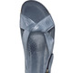 Sandaletten & Pantoletten - Gemini, bequeme Damen-Sandalen, Weite G, mit Gummizug, in Größe 036 bis 042, in Farbe JEANS – Farbe JEANS – Ansicht 2