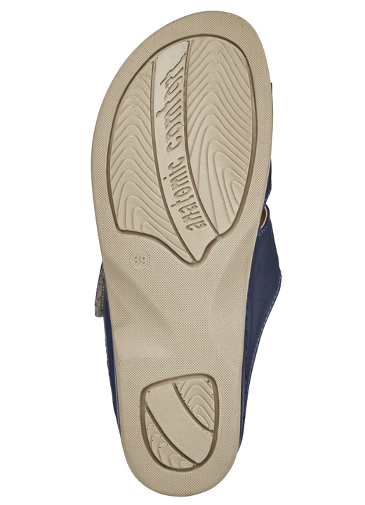 Sandaletten & Pantoletten - ELENA EDEN Pantolette mit Kontrast-Einsätzen, in Größe 036 bis 042, in Farbe WEISS Ansicht 6