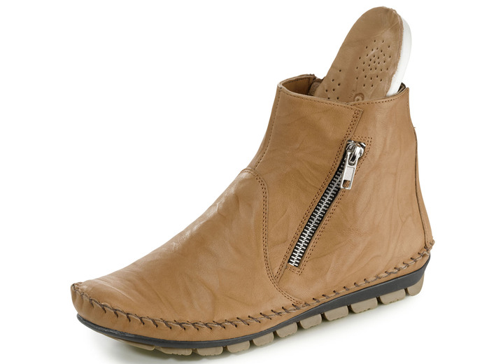 Stiefel & Stiefeletten - Gemini, bequeme Damen-Stiefeletten, Weite G, mit herausnehmbarem Fußbett, in Größe 036 bis 042, in Farbe BLAU Ansicht 8