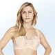 Bügel-BH - Miss Mary Bügel-BH mit strukturiertem Vorderteil – Farbe BEIGE – Ansicht 3 Bügel-BH - Miss Mary Bügel-BH mit strukturiertem Vorderteil, in Größe 075 bis 110, in Cup E, in Farbe WEISS – Farbe BEIGE – Ansicht 3