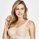 Soft-BH - Miss Mary BH mit strukturierten Cups – Farbe BEIGE – Ansicht 1 Soft-BH - Miss Mary BH mit strukturierten Cups, in Größe 080 bis 110, in Cup C, in Farbe WEISS – Farbe BEIGE – Ansicht 1