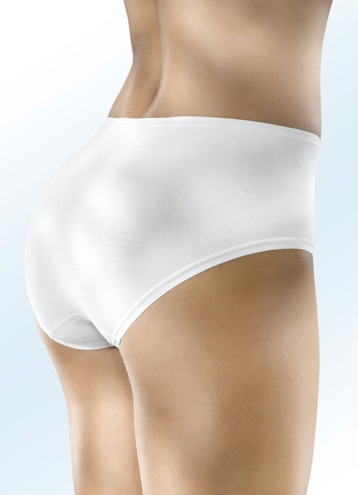 Slips - Speidel Dreierpack Slips mit flachen, elastischen Abschlüssen Ansicht 4 Slips - Speidel Dreierpack Slips mit flachen, elastischen Abschlüssen, in Größe 038 bis 050, in Farbe AZURBLAU Ansicht 4