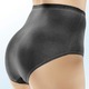 Slips - Fünferpack Slips mit elastischen Abschlüssen – Farbe SCHWARZ – Ansicht 2 Slips - Fünferpack Slips mit elastischen Abschlüssen, in Größe 040 bis 060, in Farbe PUDER – Farbe SCHWARZ – Ansicht 2