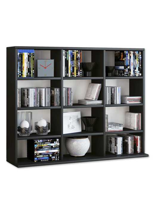 Regale - Regal aus Holzstruktur-Nachbildung Ansicht 7 Regale - Regal aus Holzstruktur-Nachbildung, in Farbe WEISS-HONIGEICHE, in Ausführung Regal, klein Ansicht 7