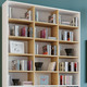 Regale - Regal aus Holzstruktur-Nachbildung – Farbe WEISS-HONIGEICHE Regale - Regal aus Holzstruktur-Nachbildung, in Farbe WEISS-HONIGEICHE, in Ausführung Regal, klein