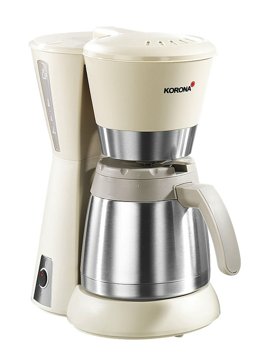 - KORONA Frühstücksserie - passend für jede Küche, in Farbe CREME, in Ausführung Thermo-Kaffeemaschine Ansicht 1