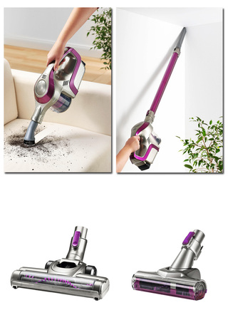 Haushalt - Akku-Handstaubsauger mit leistungsstarkem Akku, in Farbe KUPFER – Farbe KUPFER – Ansicht 