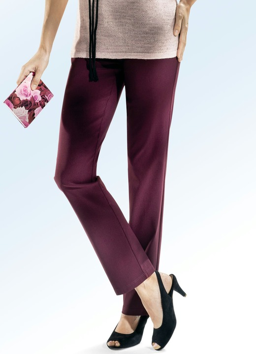 Hosen - Hose in 18 Farben Ansicht 8 Hosen - Hose in 18 Farben, in Größe 036 bis 058, in Farbe WEISS Ansicht 8