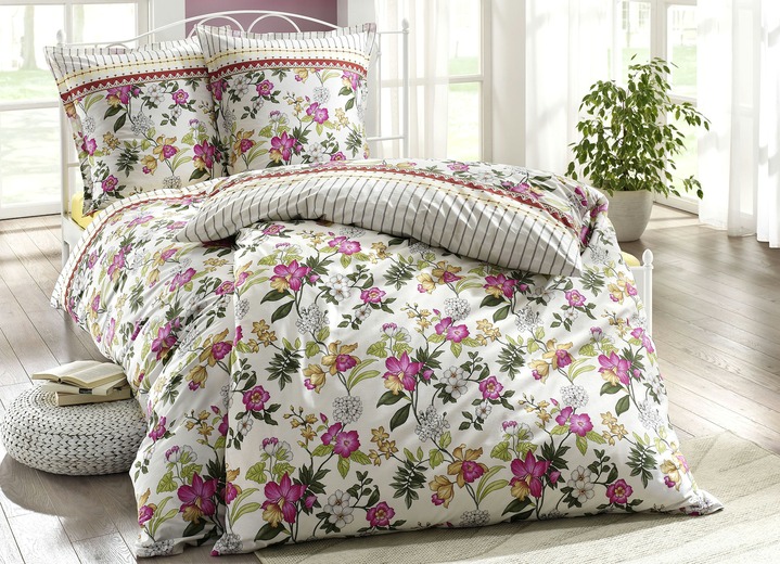 Mako Satin Bettwasche Mit Reissverschluss Bettwasche Bader