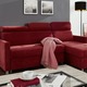 Polsterecken - Polsterecke mit Schlaffunktion und Bettkasten, in Farbe BRAUN – Farbe ROT – Ansicht 1