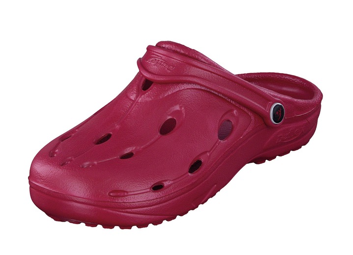 Komfortschuhe - Clogs Dux für Sicherheit mit jedem Schritt, in Größe 3XL bis XXL, in Farbe ROT