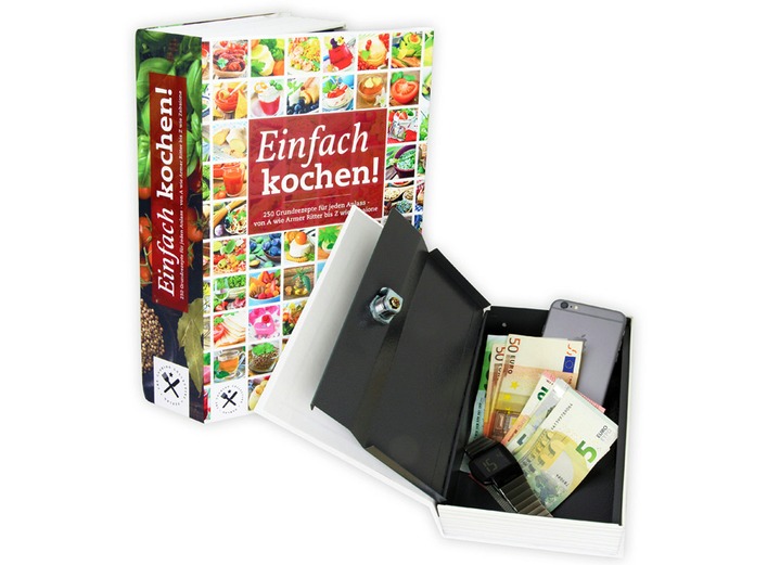 Buch-Safe "Einfach Kochen" - Sicherheit | BADER