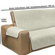 - Wende-Schoner für Sessel oder Sofa, in Größe 875 (Sesselschoner, 170x190 cm) bis 895 (Sofaschoner, 290x190 cm), in Farbe BEIGE-BRAUN – Farbe BEIGE-BRAUN – Ansicht 3