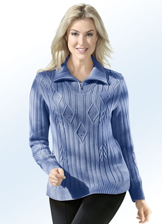 Pullover mit Strasszier