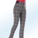 Hosen - Hose in angesagter Karo-Dessinierung, in Größe 018 bis 235, in Farbe ANTHRAZIT-BLAU – Farbe ANTHRAZIT-ROT – Ansicht 1