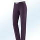 Hosen - Attraktive Hose mit Stretchbund – Farbe BURGUND MEL. Hosen - Attraktive Hose mit Stretchbund, in Größe 018 bis 245, in Farbe MARINE