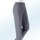 Hosen - Hose mit weiterem Hüftumfang – Farbe MITTELGRAU MEL. Hosen - Hose mit weiterem Hüftumfang, in Größe 521 bis 556, in Farbe RAUCHBLAU MEL.
