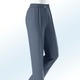 Hosen - Hose mit weiterem Hüftumfang – Farbe RAUCHBLAU MEL. Hosen - Hose mit weiterem Hüftumfang, in Größe 521 bis 556, in Farbe RAUCHBLAU MEL.