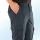 Hosen - Thermohose mit Cargotaschen in 4 Farben, in Größe 024 bis 064, in Farbe MITTELBRAUN