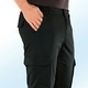 Hosen - Thermohose mit Cargotaschen in 4 Farben, in Größe 024 bis 064, in Farbe MITTELBRAUN