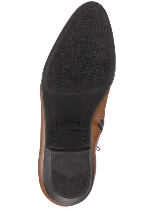 Stiefeletten - Stiefelette mit Innenreißverschluss Ansicht 3 Stiefeletten - Stiefelette mit Innenreißverschluss, in Größe 040 bis 046, in Farbe COGNAC Ansicht 3