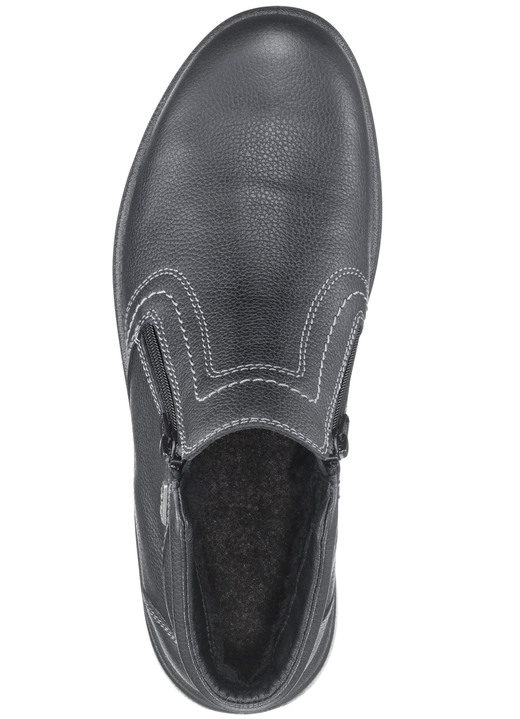 Stiefeletten - GINO GALANTE, atmungsaktive Herren-Boots, Winterschuhe, mit Reißverschluss, in Größe 039 bis 046, in Farbe SCHWARZ Ansicht 2