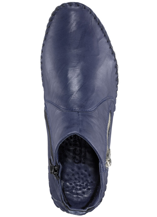 Stiefel & Stiefeletten - Gemini, bequeme Damen-Stiefeletten, Weite G, mit herausnehmbarem Fußbett, in Größe 036 bis 042, in Farbe BLAU Ansicht 3